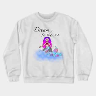 Mermaid fun! Crewneck Sweatshirt